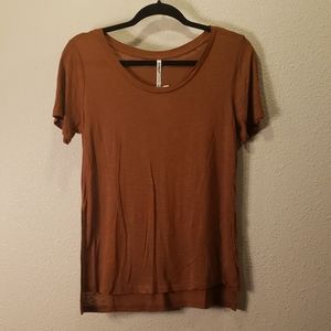 tresics Brown Tee